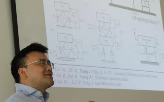 Seminar by prof. Yang in LOdz